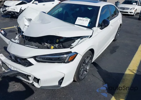 2025 Honda Civic Hybrid Sport/Sport Touring z USA, uszkodzony, nr VIN 2HGFE4F85SH331558